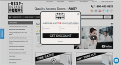 Desktop Screenshot of bestaccessdoors.com